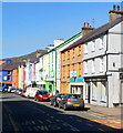 Colourful part of High Street, Llanberis