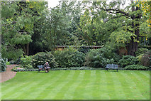 TF4509 : Garden, Peckover House, Wisbech, Cambridgeshire by Christine Matthews