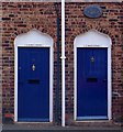 Cottage doors, Much Wenlock