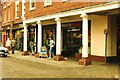 Shops in the Market Place, Newark