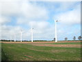 TG4718 : Wind turbines at East Somerton by Rod Allday