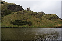 NT2773 : St Margaret's Loch and St Anthony's Chapel by Bill Boaden