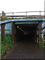TM1244 : Footpath & subway at Sproughton by Geographer