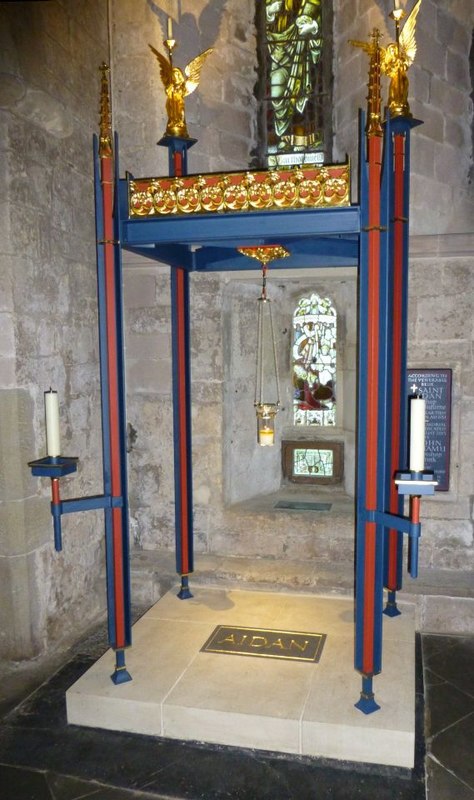 St Aidan’s Shrine, Bamburgh Parish... © Russel Wills :: Geograph ...