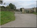 Cattle grid and gate entrance to Snilesworth Lodge