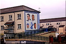 C4316 : Derry - Bogside - Rossville St - Tribute to John Hume Mural by Joseph Mischyshyn