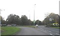 Roundabout on Euxton Lane