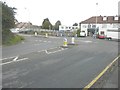 TQ4990 : Mini-roundabout on Hog Hill Road by John Baker