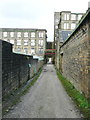 The Kirklees Way through Bank Bottom Mills