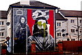 Derry - Bogside - Rossville St - Hunger Strike Mural