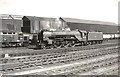 60148 Aboyeur, stands in front of the coaling stage at Gateshead Shed