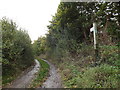 Footpath off Church Hill