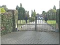 TQ4990 : The entrance gates to Walpole Manor by John Baker
