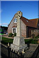 The war memorial at North Somercotes