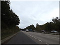 TM1441 : The A14, Wherstead  at the lay by by Geographer