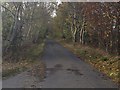 Minor road near Cairnfield Estate