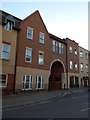 Looking across the High Street towards Regal Close