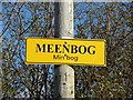 H2170 : Sign, Meenbog (Min Bog) by Kenneth  Allen