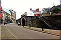 Derry - Wall of Derry Castle Gate & Stairs from Top of Wall down to Magazine St