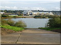 Ministry of Defence lake from the Saxon Shore Way