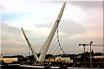 C4316 : Derry - Unique Pedestrian Peace Bridge over the River Foyle by Joseph Mischyshyn