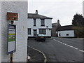 Old sign at current bus stop