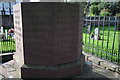 Names on Ombersley War Memorial