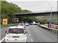 TQ3652 : Flower Lane Bridge, Clockwise M25 by David Dixon