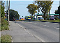 East along the A511 Shaw Lane