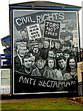 C4316 : Derry - Bogside - Civil Rights Mural by Joseph Mischyshyn
