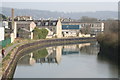 Looking up the River Avon from Destructor Bridge on Midland Road.