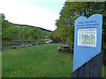 The Great Glen Way, post near Borlum Bridge