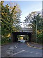 Railway bridges across Claygate Lane