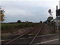 TM4188 : Looking down the railway line to Weston Crossing &  Brampton by Geographer