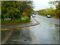 Looking east on Monks Lane from Sutherlands