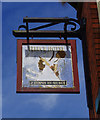 Fleece Hotel (2) - sign, 524 Evesham Road, Crabbs Cross, Redditch