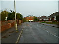 Looking east on Chandos Road to Newbury Road