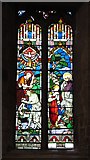 NZ2464 : St. Andrew's Church, Newgate Street, NE1 - stained glass window, Baptistry by Mike Quinn