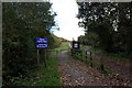 Tibshelf canter track access