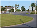 Roundabout on the B585 Beveridge Lane