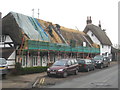 Re-thatching Nos. 5-7 George Lane Marlborough