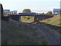 Railway line to Cliffe Hill Quarry