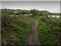 Bridleway leading towards Wilsden