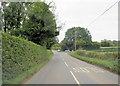 A4110 junction with un-named lane to Cobnash