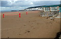 ST3160 : Beach volleyball nets, Weston-super-Mare by Jaggery