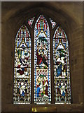 NZ2464 : St. Andrew's Church, Newgate Street, NE1 - stained glass window by Mike Quinn