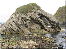 D0244 : The Ballintoy Arch from the south by Eric Jones