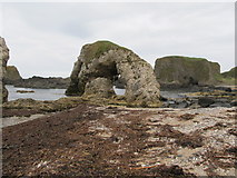 D0244 : The Ballintoy Arch viewed from the beach by Eric Jones