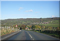 B6451 approaching Dacre Banks