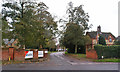 Entrance to Tempsford Hall